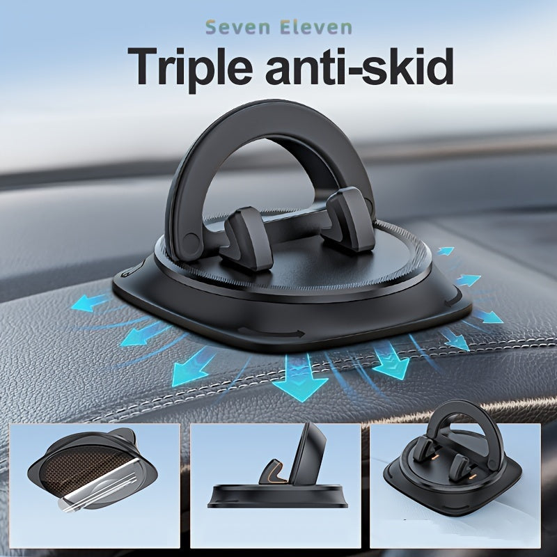 360° Rotating Car Dashboard Phone Mount ABS Waterproof GPS Navigation Holder