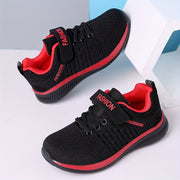 Boy's Low Top Woven Sneakers Casual Running Hiking Breathable Lightweight Non-Slip