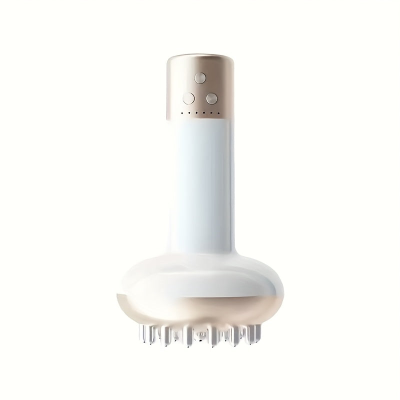 Handheld Meridian Brush Massager with 1200mAh Rechargeable Lithium Battery and USB Charging