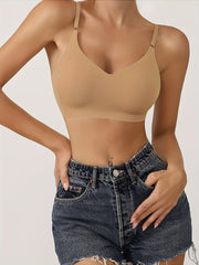 Women's Seamless Wire-Free Underwear Bra for Comfort and Support