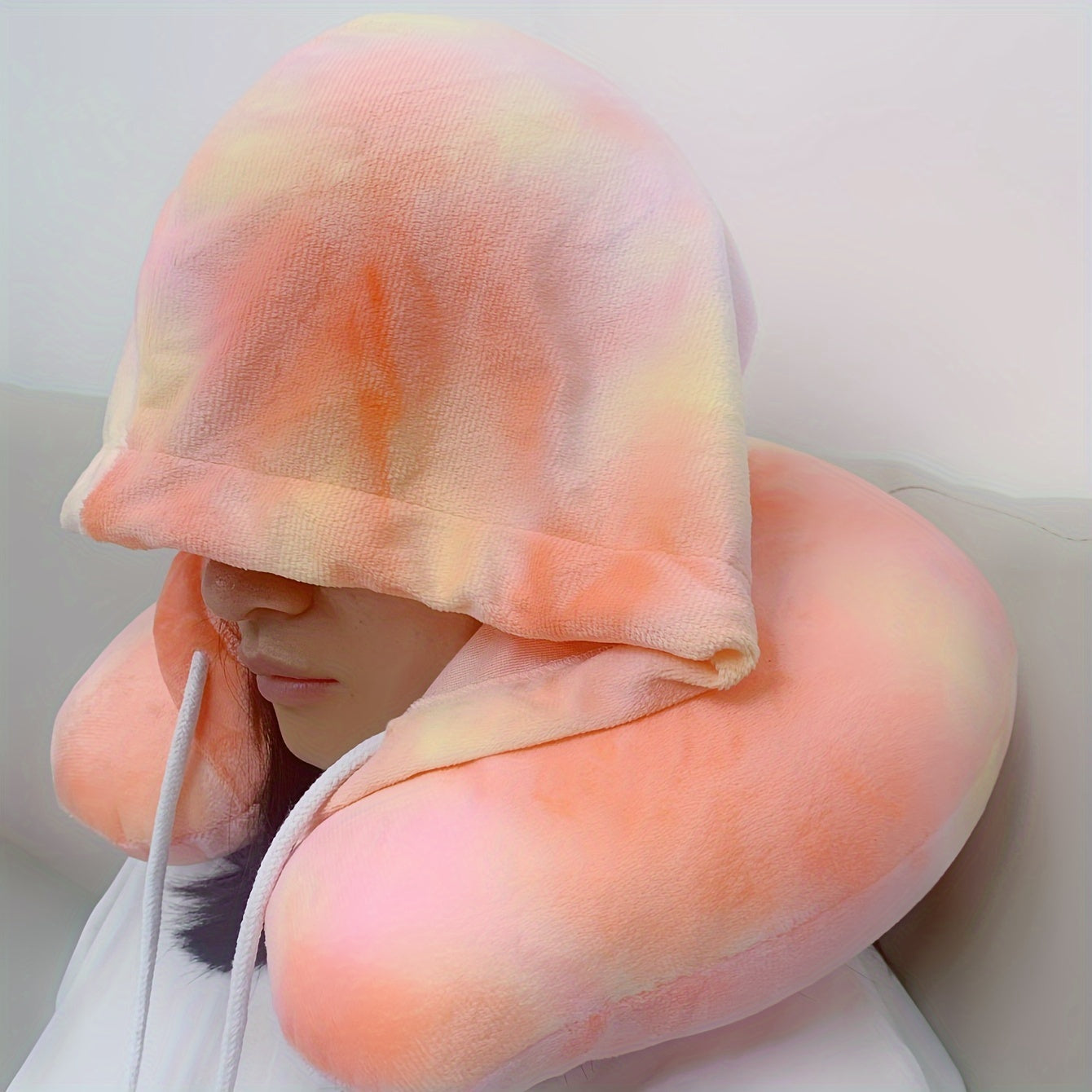 Particle U-Shaped Travel Neck Pillow for Airplane Napping
