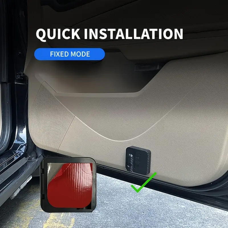 Universal LED Car Door Welcome Lights with Logo Projection Blue White