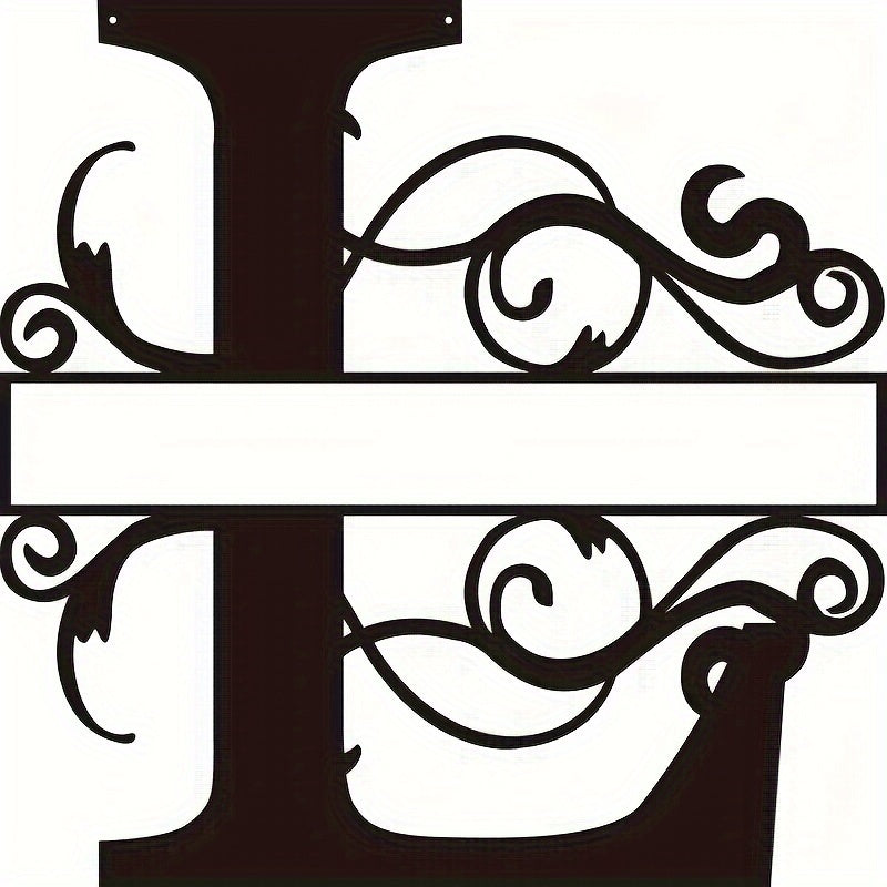 Personalized Metal Family Name Sign Wall Art for Front Entrance or Housewarming Gift