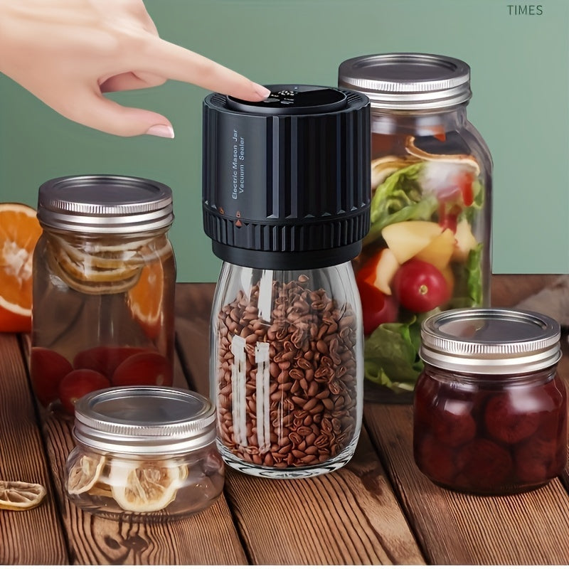 Selladora eléctrica portátil para frascos de vidrio