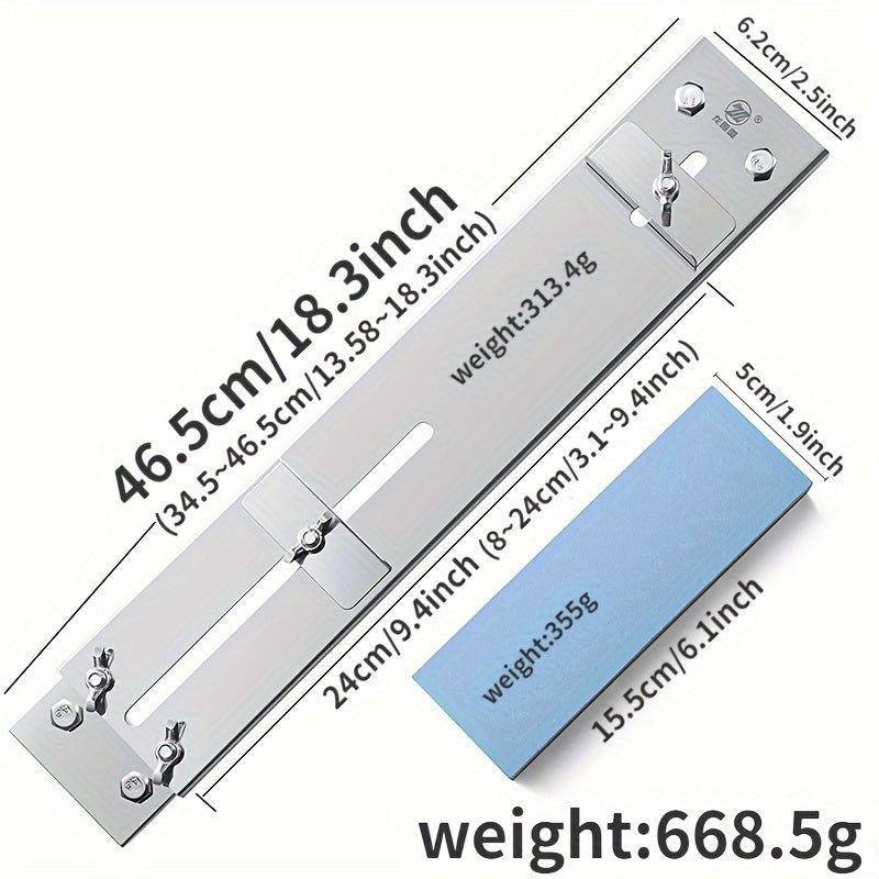 Home Grindstone Rack for Chef Knife, Adjustable Anti-Slip Tool Stand