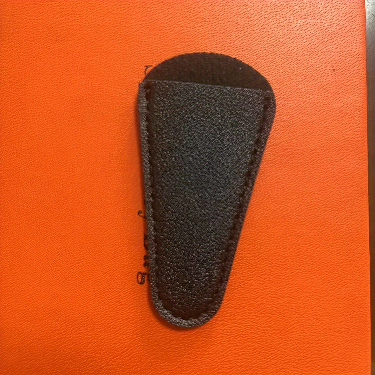 Estuche protector de cuero para tijeras y pinzas para viaje y almacenamiento