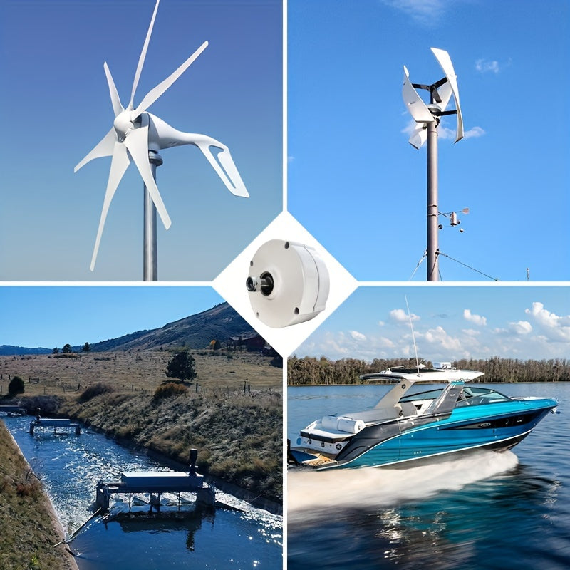 500W High-Efficiency Wind Turbine Generator Motor for Water Conservancy 12V 24V