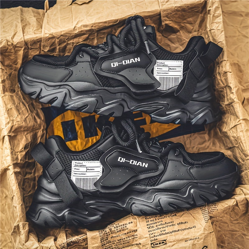 Men's All-Season Sneakers Breathable Non-Slip Thick Sole for Running Training Casual