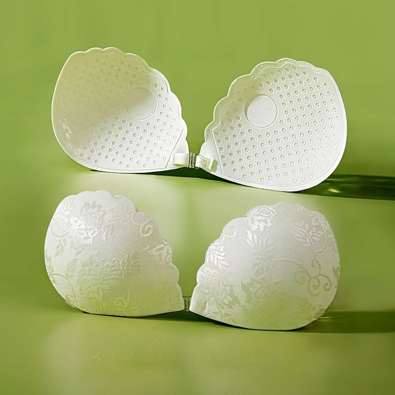 Adjustable Lace Front Nipple Covers for Discreet Support and Comfort