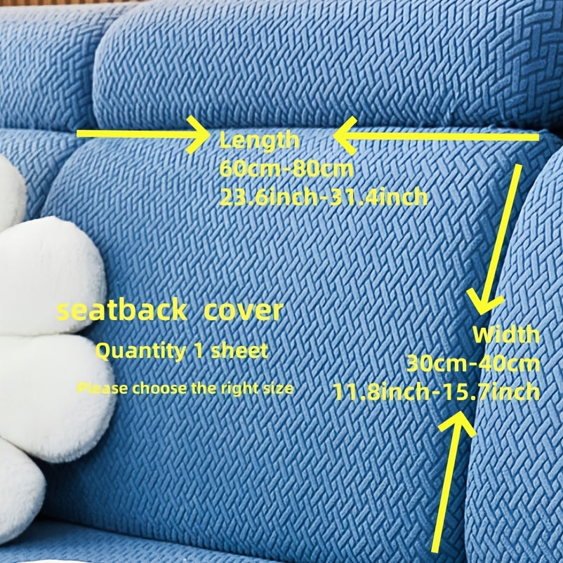 Checkered Polar Fleece Sofa Cover Universal Fit Machine Washable Multi-Purpose