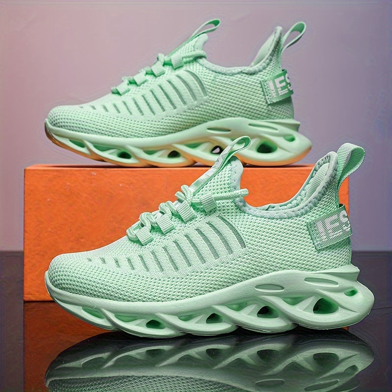 Kids' Sports Sneakers Non-Slip Lightweight Breathable Casual Running Shoes