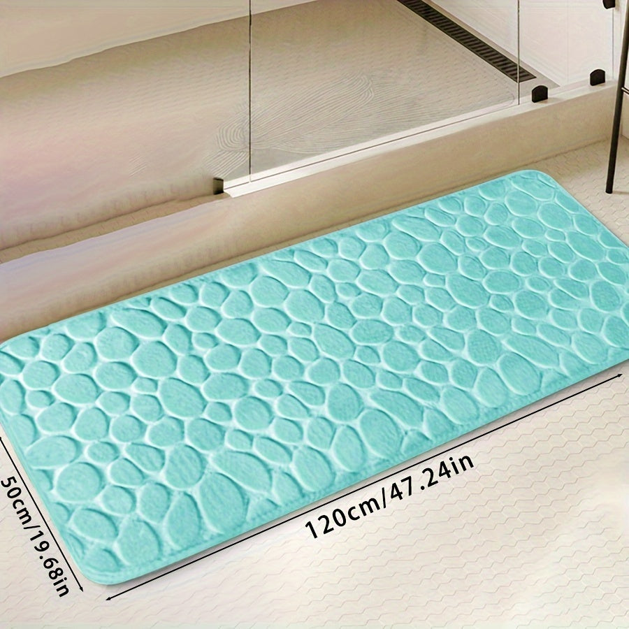 Zarif tosh naqshli poliester hammom matosi, yuqori zichlikdagi ko'pik, sirpanmaydigan to'qima dizayni. Hammom, dush, hammom bezaklari uchun juda singdiruvchi va yumshoq qulaylik.