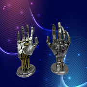 Cyberpunk Mechanical Hand Gaming Controller Stand Desktop Headphone Holder Black Durable Universal Fit