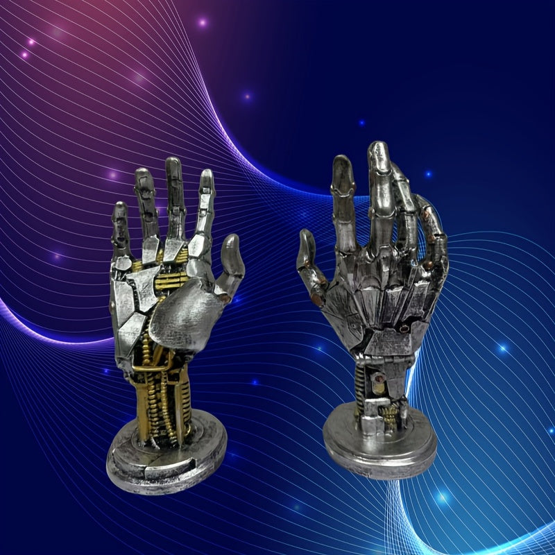 Soporte para mando mecánico Cyberpunk, soporte de escritorio para auriculares, negro, duradero, ajuste universal