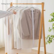 5 прозрачных чехлов для одежды для пальто, костюмов, пуховиков с большой вместимостью.