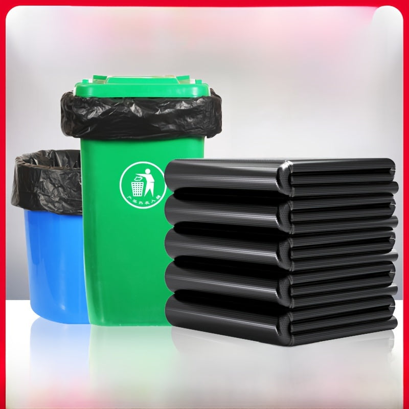 50-таймали оғир ишловчи HDPE чиқиндилар пакети, қўшимча қўллаб-қувватланган, ташқи ошхона, ванна хонаси учун мўлжалланган