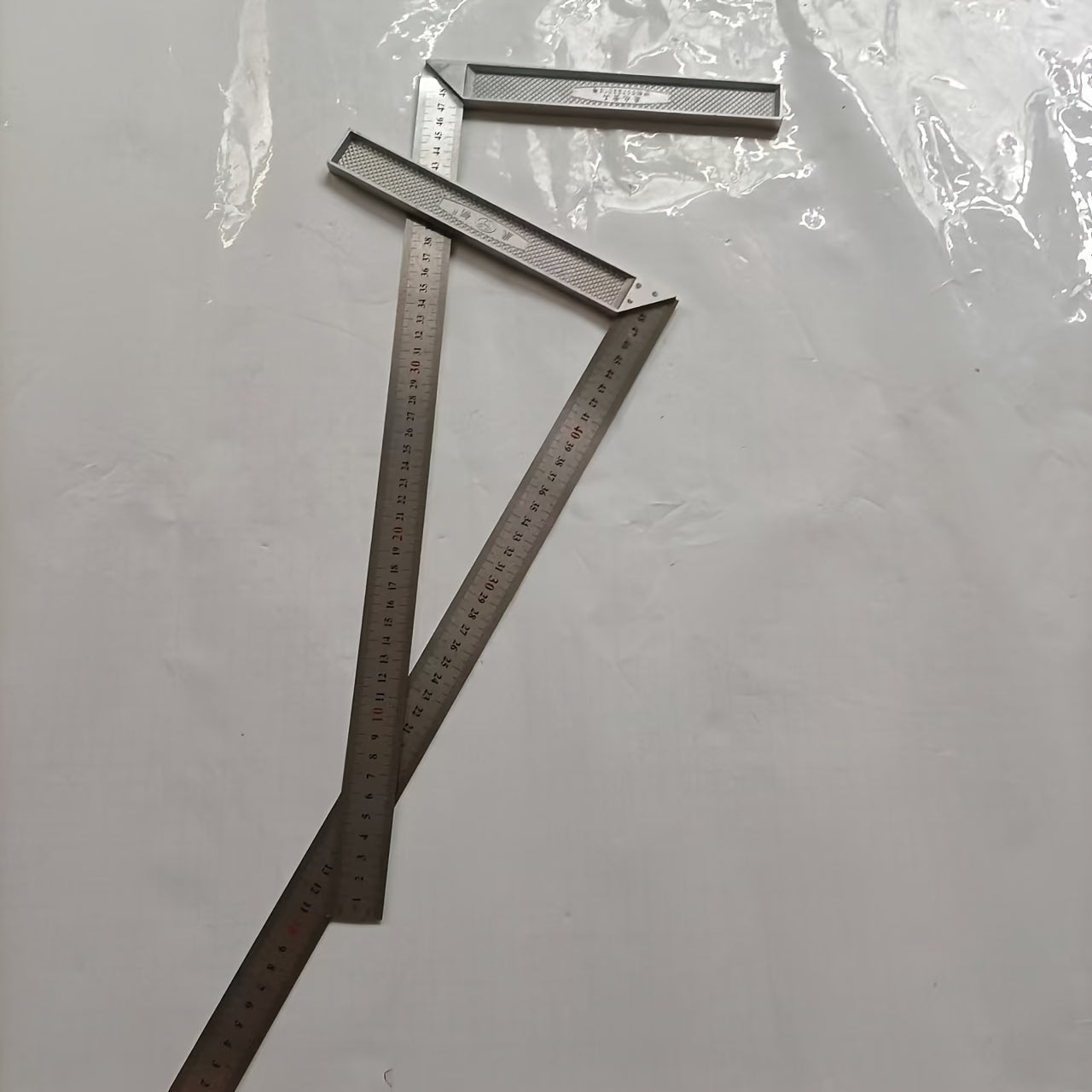 250cm Alyuminiy burchak chiziq suv o'tkazmaydigan po'lat kvadrat yog'och ishlash va sanoat uchun