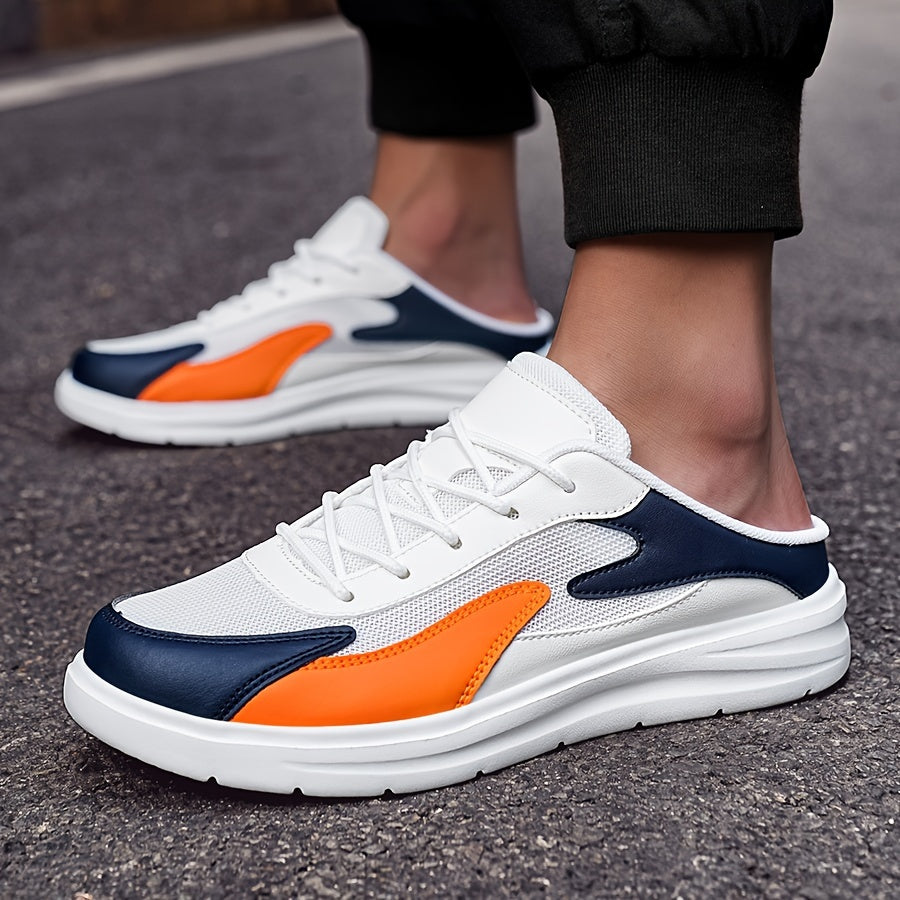 Men's Slip-On Platform Skate Shoes Casual Low Top Outdoor Spring Summer