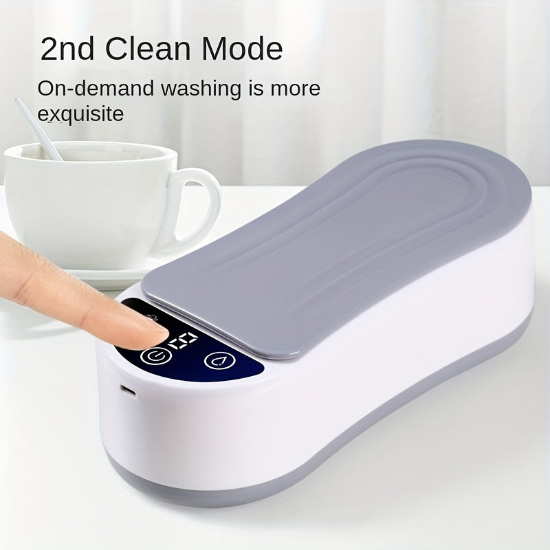 USB Rechargeable Glasses Cleaner with High Frequency Technology and 200mAh Battery