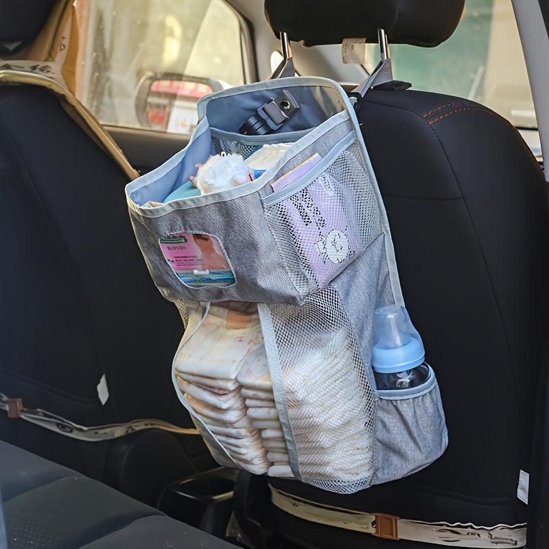 Сумка для хранения подгузников Lamroro — это универсальная водонепроницаемая сумка для путешествий с ремнями для коляски, предлагающая большую вместимость и легкость складывания.