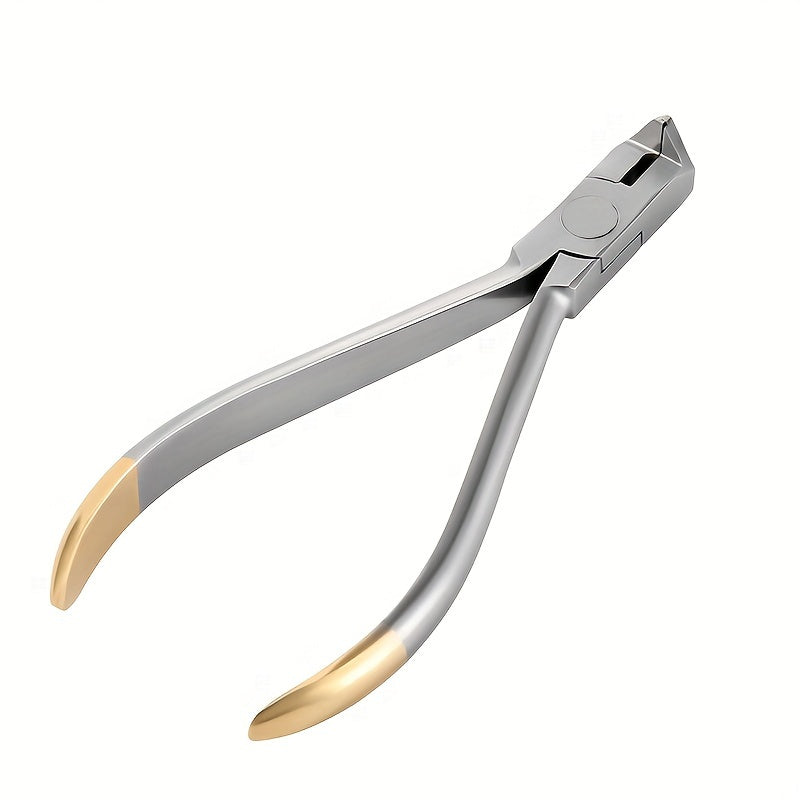 Precision Stainless Steel Wire Cutters Ergonomic Grip Sharp Blade Nickel Titanium Coated