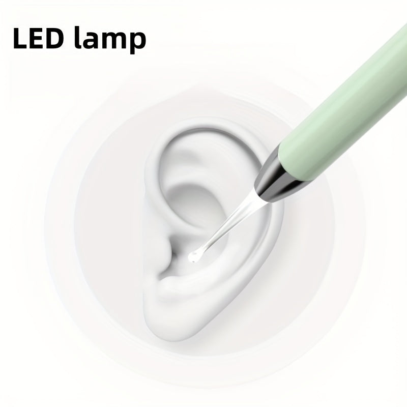 Набор инструментов для чистки ушей из 16 предметов с LED-подсветкой, мягкие ушные ложки для взрослых