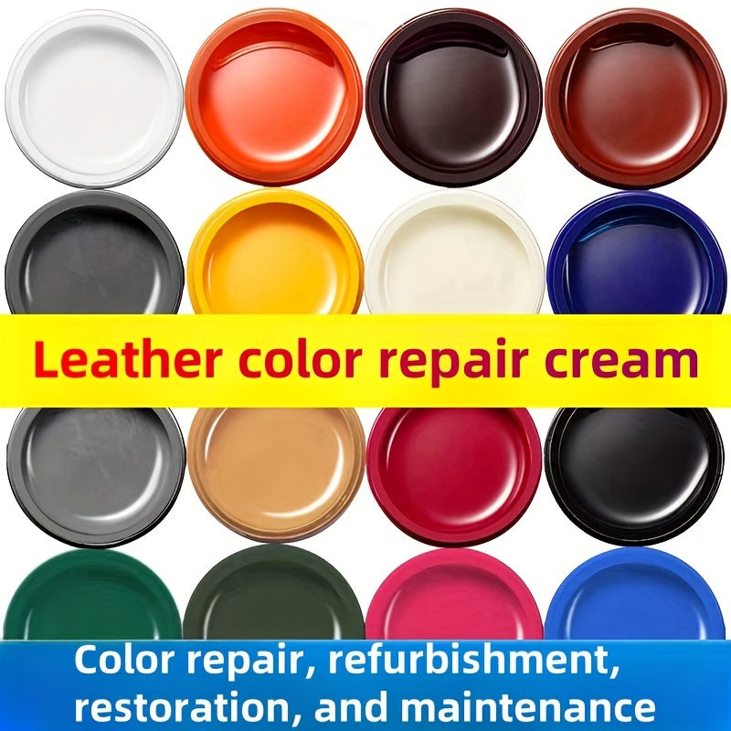 Color Repair Cream for Car Seats and Accessories 30g Long-Lasting Non-Toxic