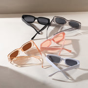 Juego de 5 gafas de sol retro cuadradas para conducir, playa y viajes