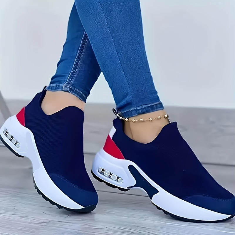 Zapatillas de running transpirables para mujer con suela de PU antideslizante