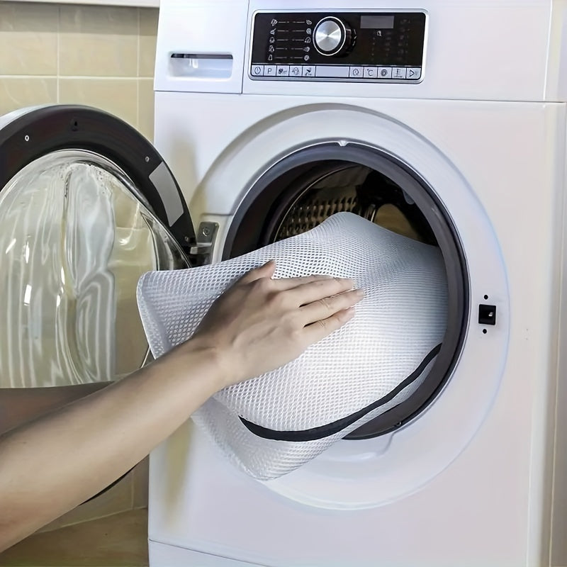 Shoe Wash Bag Polyester Zippered Laundry Organizer for Shoes