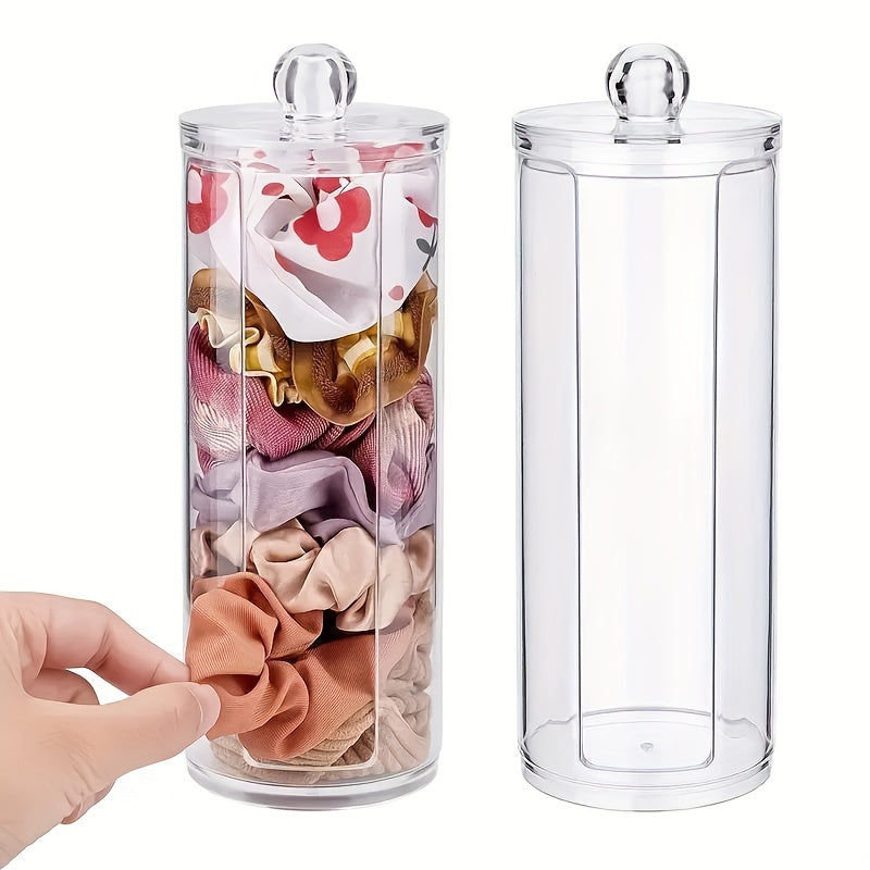 Ko'p maqsadli plastik tashkilotchisi, makiyaj padlari, lab bo'yoqlari va go'zallik blenderlari uchun bo'limlar bilan - yotoqxona, hammom va uy bezaklari uchun ideal.