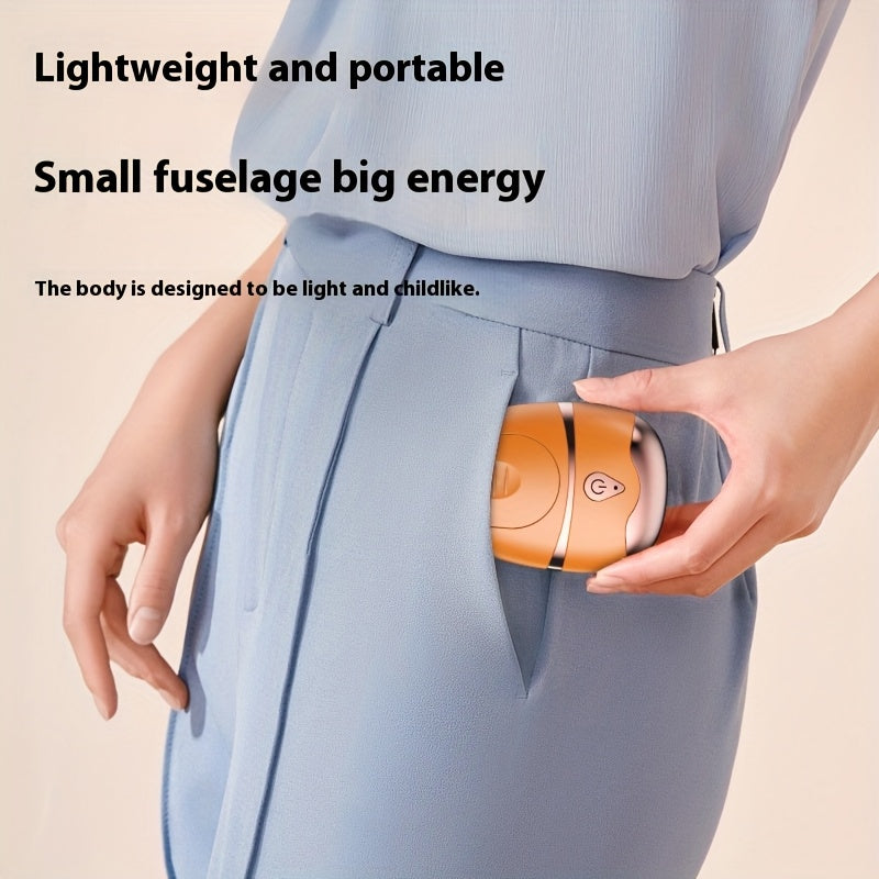 Portable Eye Massager with Heat and Moisturizer Rechargeable Facial Tool for Puffiness and Dark Circles