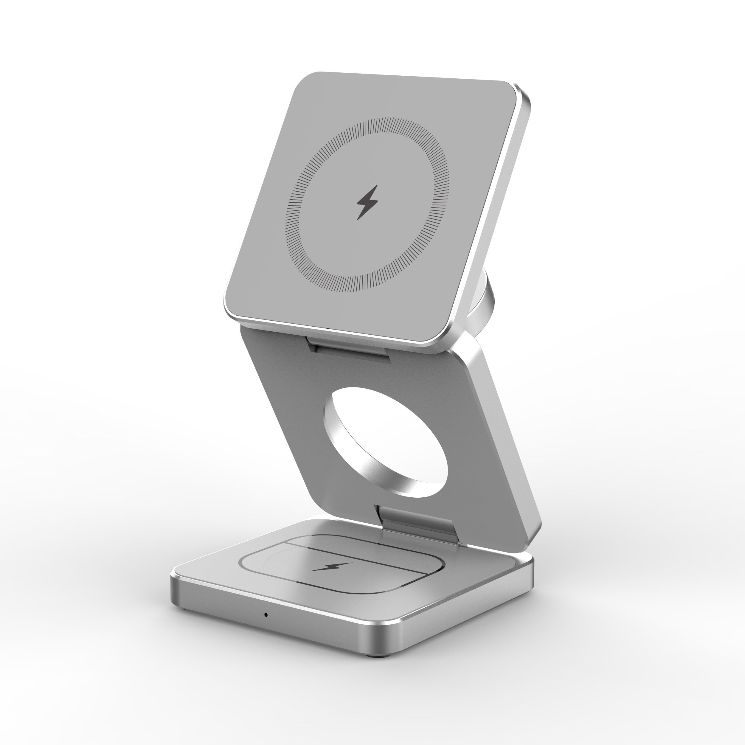 3-in-1 Wireless Charger Fast Charging Magnetic Phone Holder for iPhone, Headphones, Watches