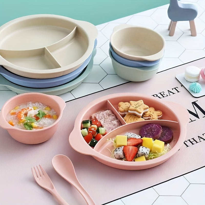 Набор нескользящих ковриков для йоги с сумкой для переноски для упражнений и фитнеса