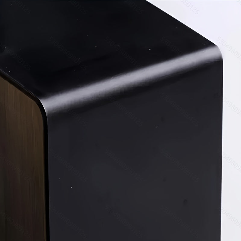 Porta pañuelos de madera grande para baño o sala de estar, gran capacidad