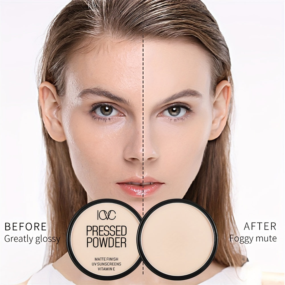 Women Matte Finish Pressed Powder Waterproof Oil Control Foundation