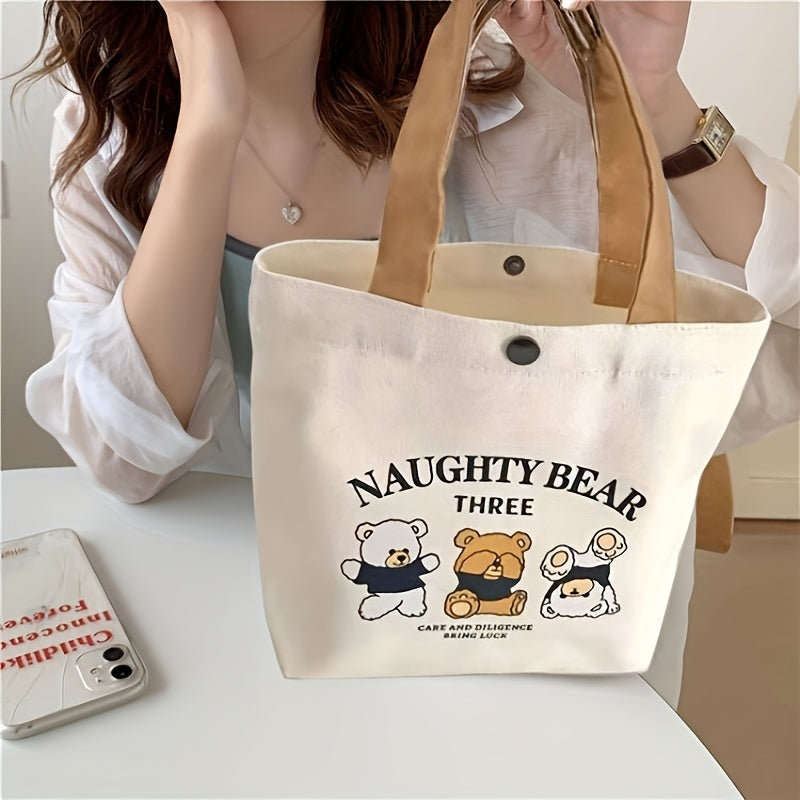 Insulated Lunch Bag and Tote for Students, Compact and Adjustable