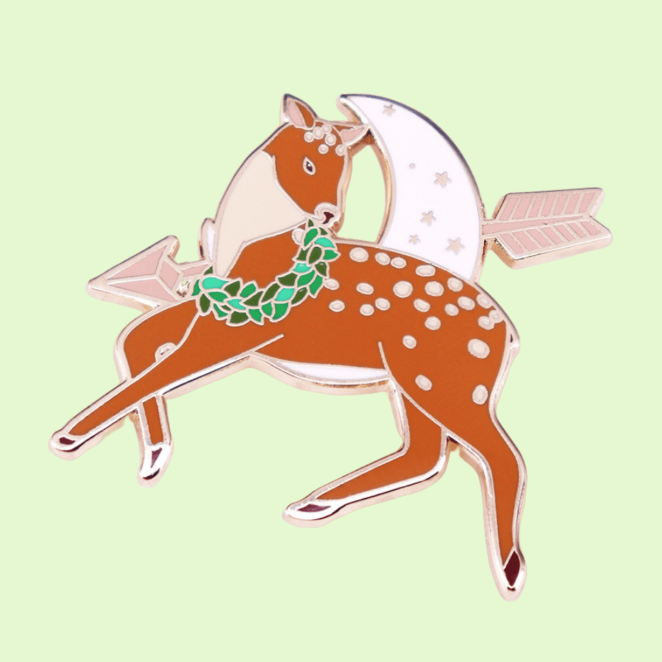 Fantasy Animal Brooch for Women Metal Pin Badge Jewelry Gift Accessory