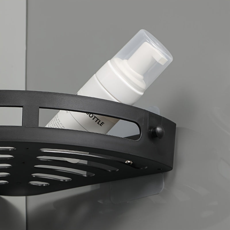 Three Corner Storage Racks Ultra-Durable ABS No Sharp Edges for Bathroom Organization
