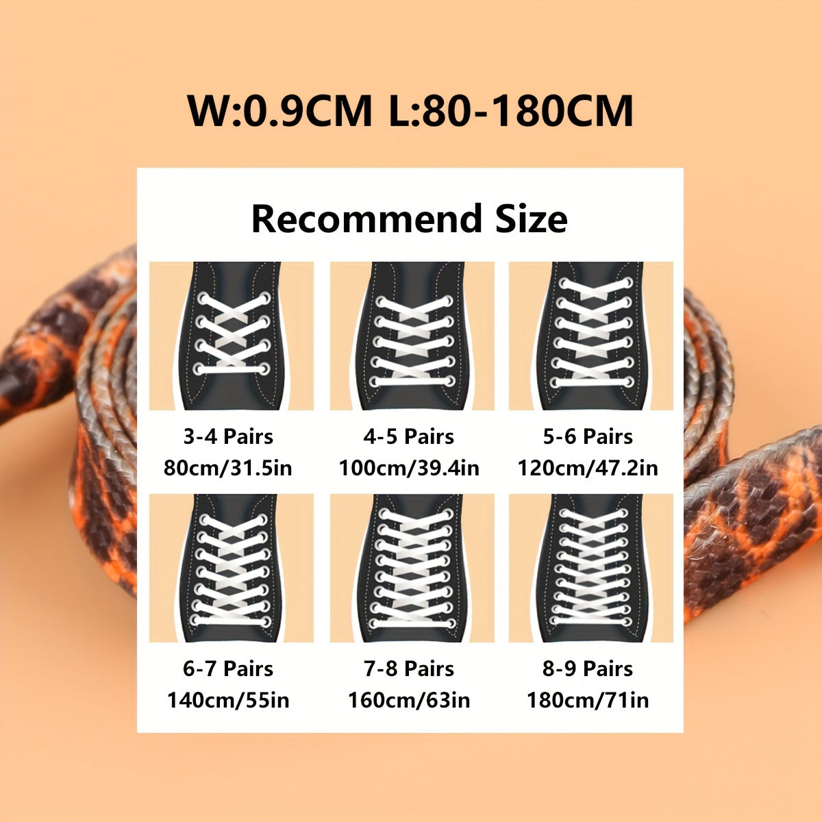 Unisex Canvas Shoe Laces Flat Leopard Print Small White Black