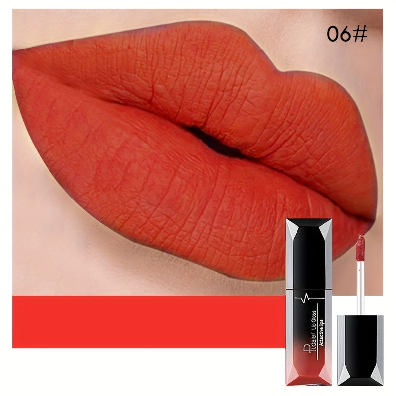 Velvet Matte Liquid Lipstick Long-Lasting Waterproof Berry Nude Tones