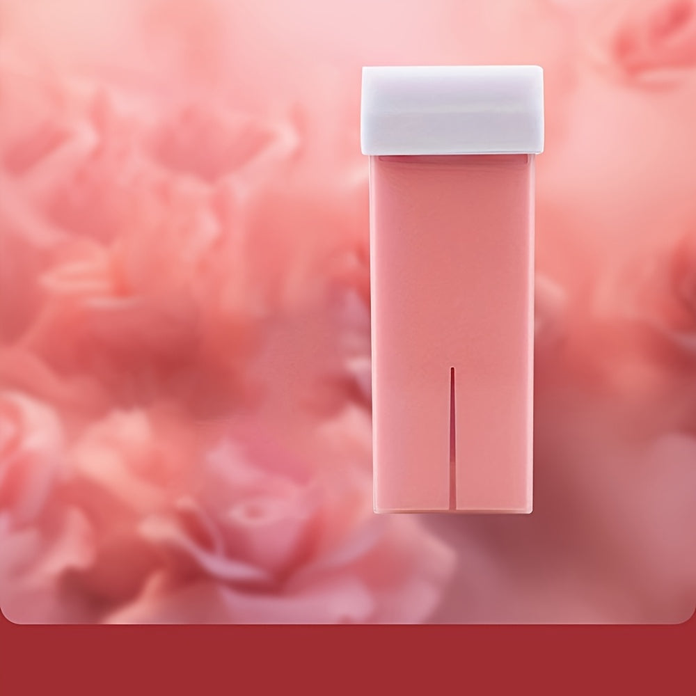 Tiras de cera depilatoria para cabello unisex con miel 100g rodillo manual de cera de abejas