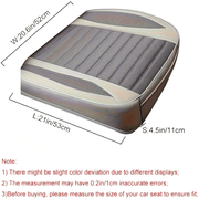 Hemp Fabric Car Seat Cushion Non-Slip Lightweight Universal Fit