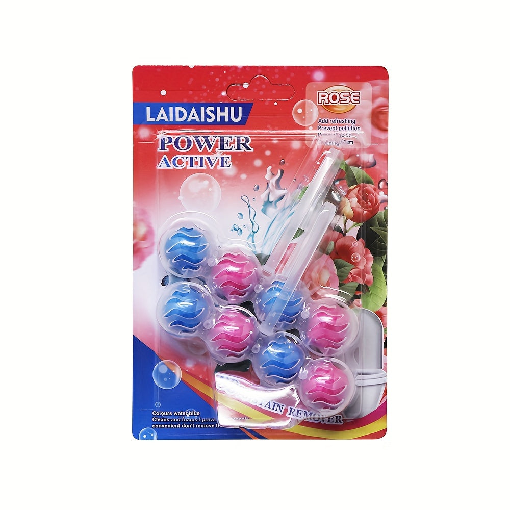 16 Automatic Toilet Cleaning Balls Odor Neutralizer No Electricity Bathroom Freshener