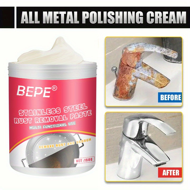 Metal Rust Remover Paste for Cars, Motorcycles, Rvs, Kitchenware