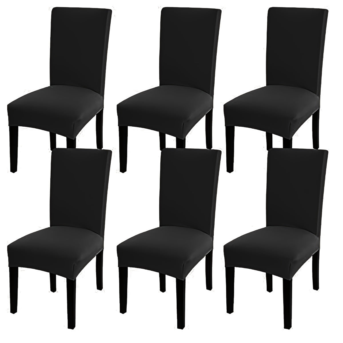 Waterproof 6 Milk Fiber Chair Cover for Indoor and Outdoor Use