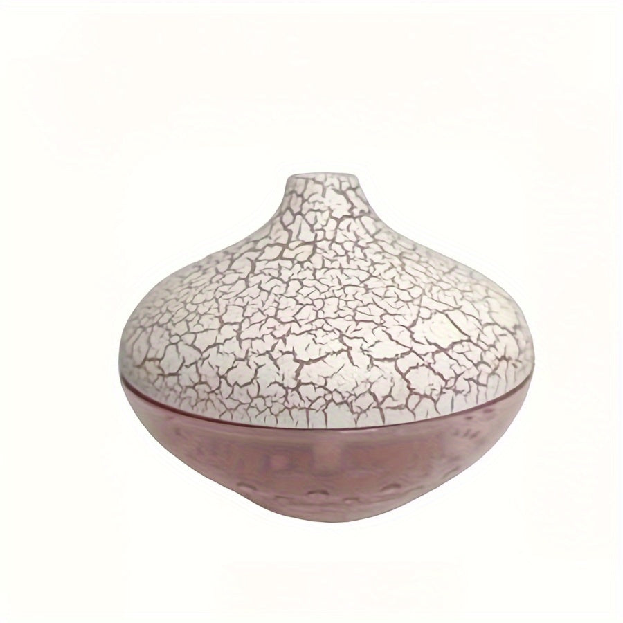 Yangi Crystal Running Light USB Havo Namlantgichi Aroma Diffuzori, 300Ml, Bir nechta Scenarilar uchun Mos, Rangli Atrof-muhit Yoritgichi, Jim Mist Gidratatsiya Qurilmasi, USB Quvvatlanadi. Batareyalar kiritilmagan.