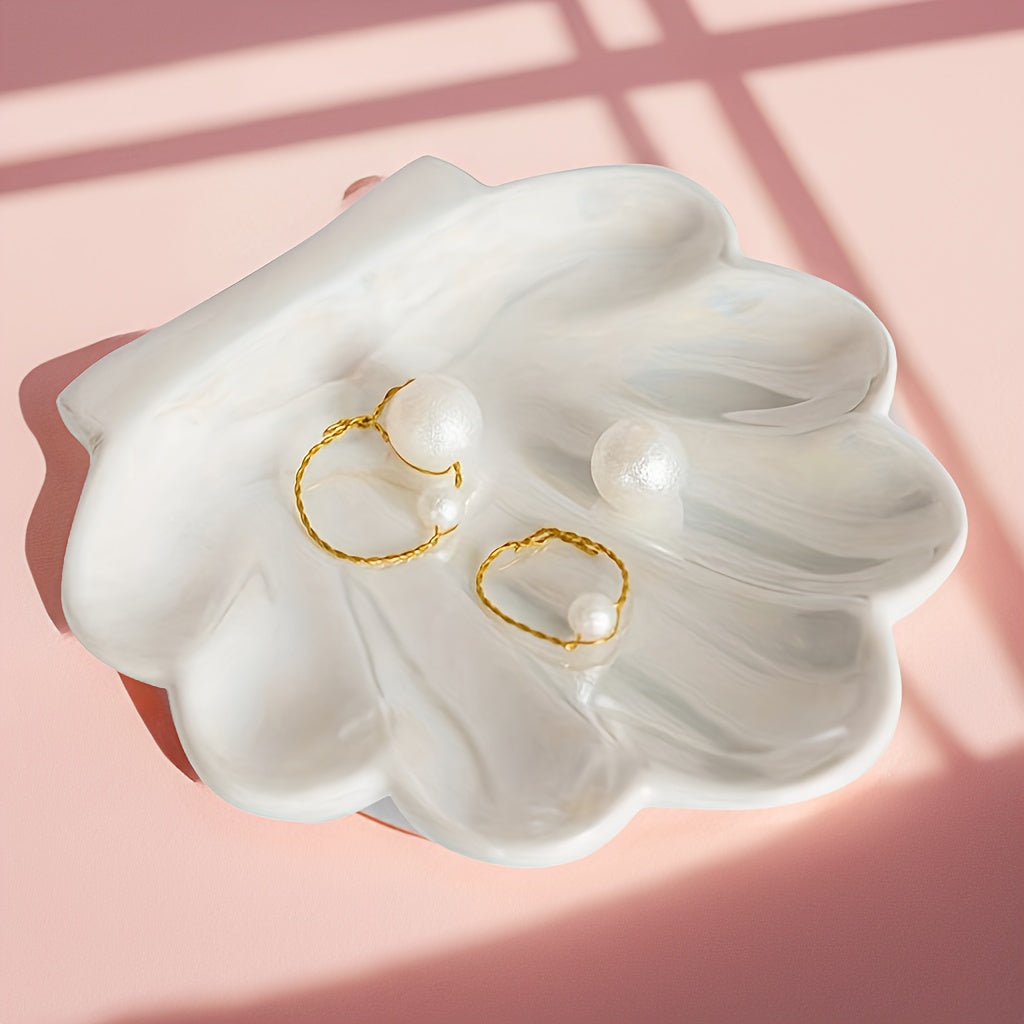 Керамическая подставка для украшений с неровным дизайном для организации аксессуаров, часов, подарок