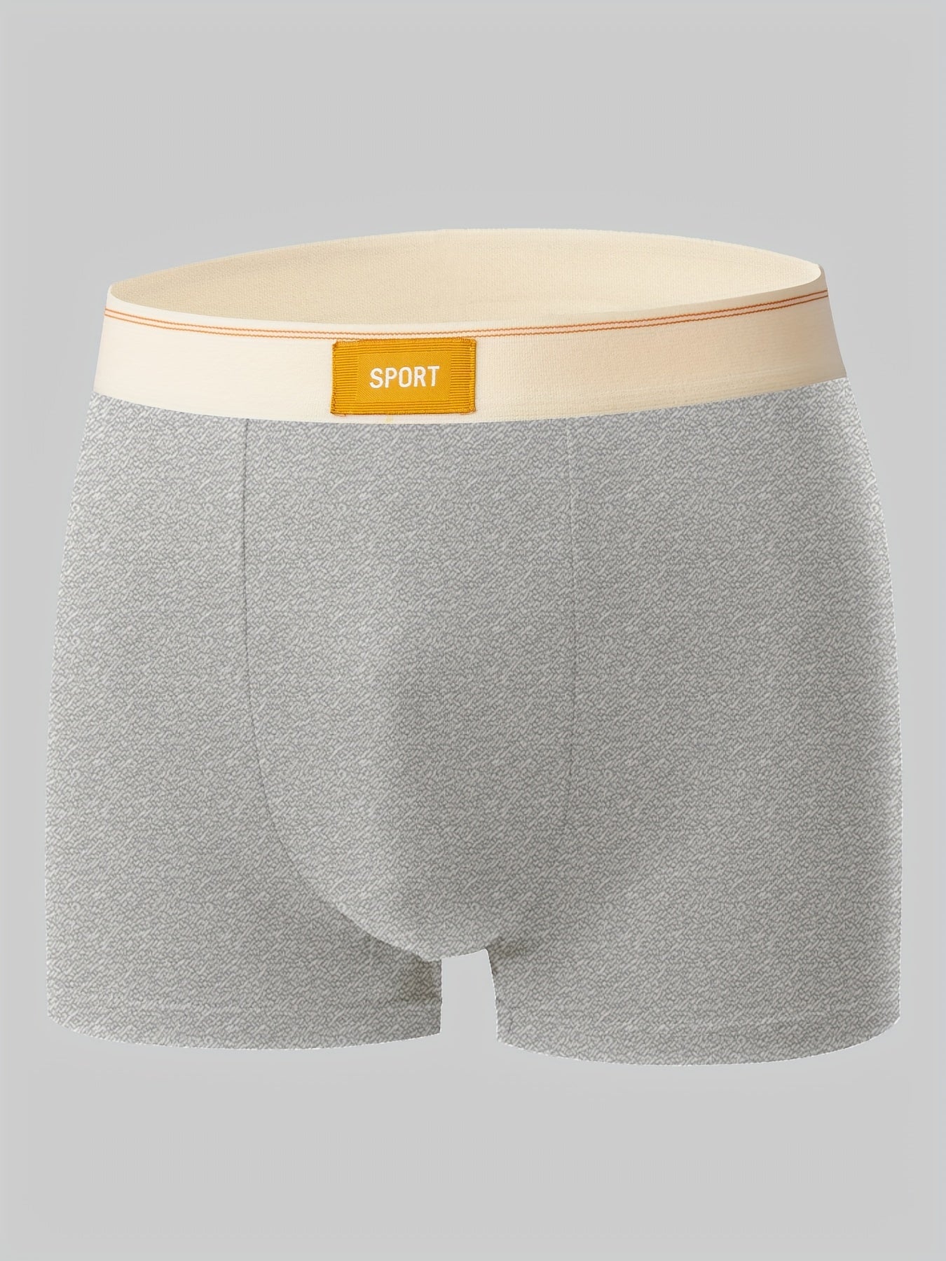 Men's Boxer Briefs Breathable Soft Polyester Elastane Casual Flat Leg Stretch