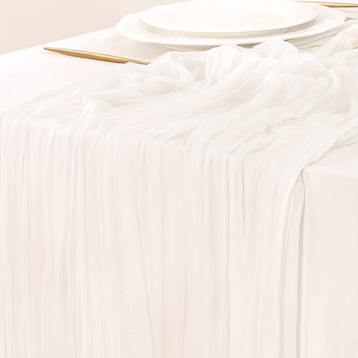 Ko'p rangli qirqilgan stol bayrog'i - nafis ovqatlanish stoli bezaklari